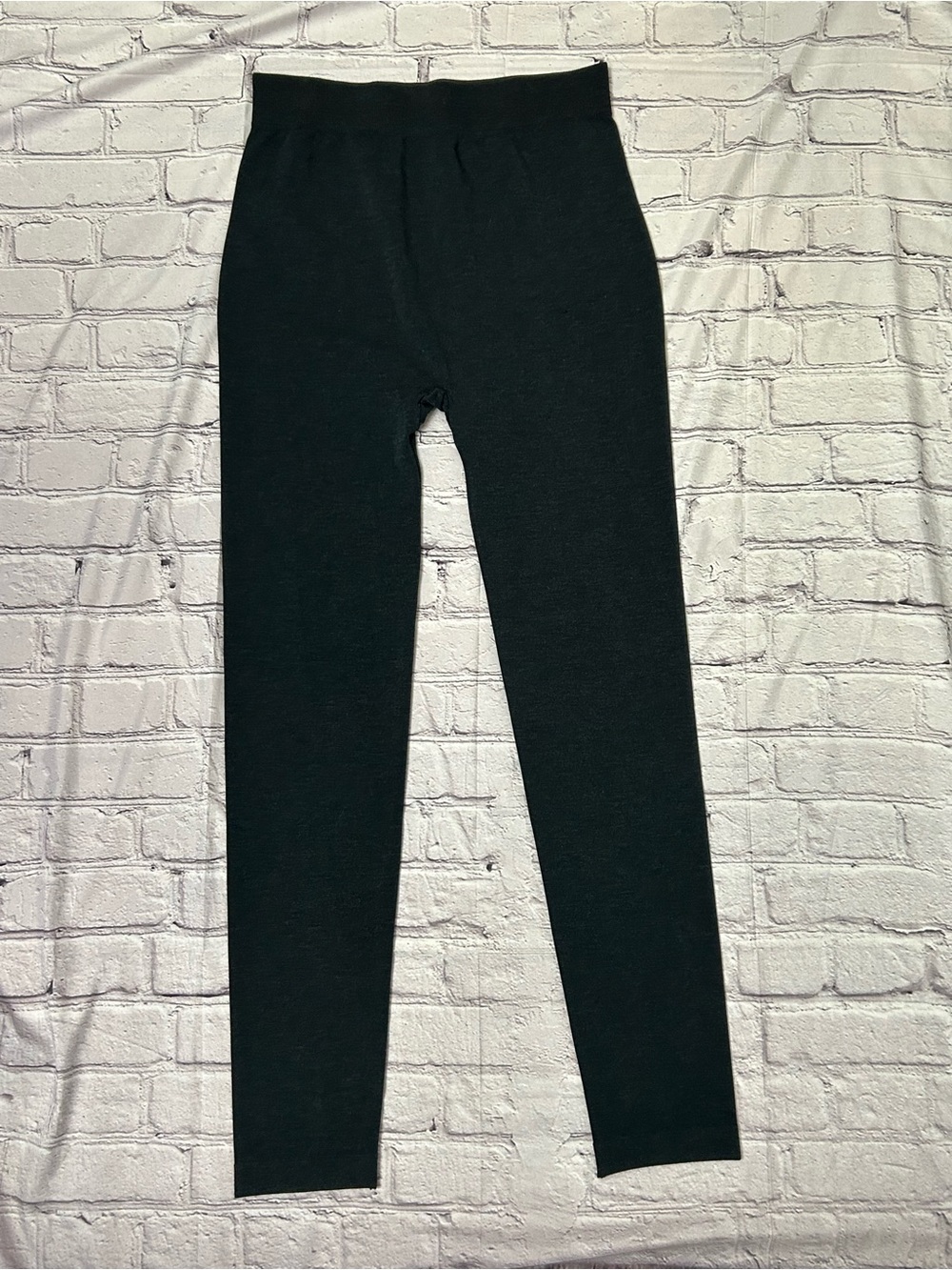 Tintoretto Black Pull-On Stretch Pants Size L Viscose Blend